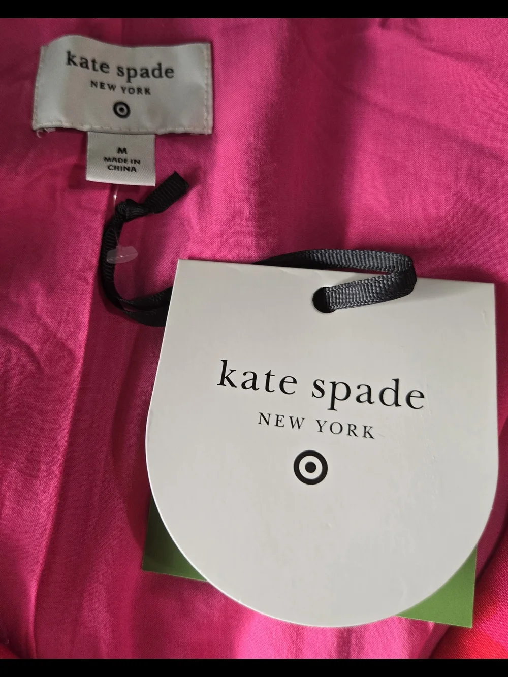 Kate Spade x Target Neon Pink Floral Linen Blend Blazer NWT